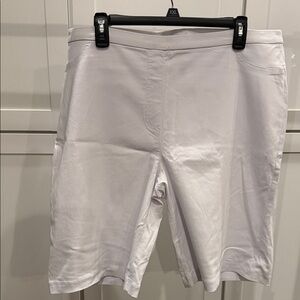 Basic Editions Women's White Shorts